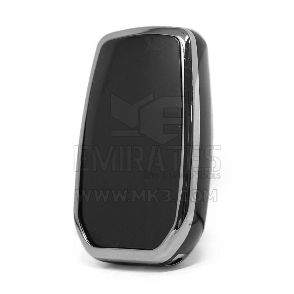 Nano Cover For Toyota Remote Key 3 Button Black Color Silver Frame TYT-A11Y3 | MK3