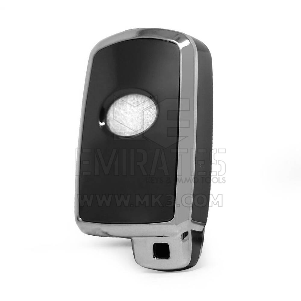 Nano Cover For Toyota Remote Key 4 Button Black Color Silver Frame TYT-D11Y4 | MK3