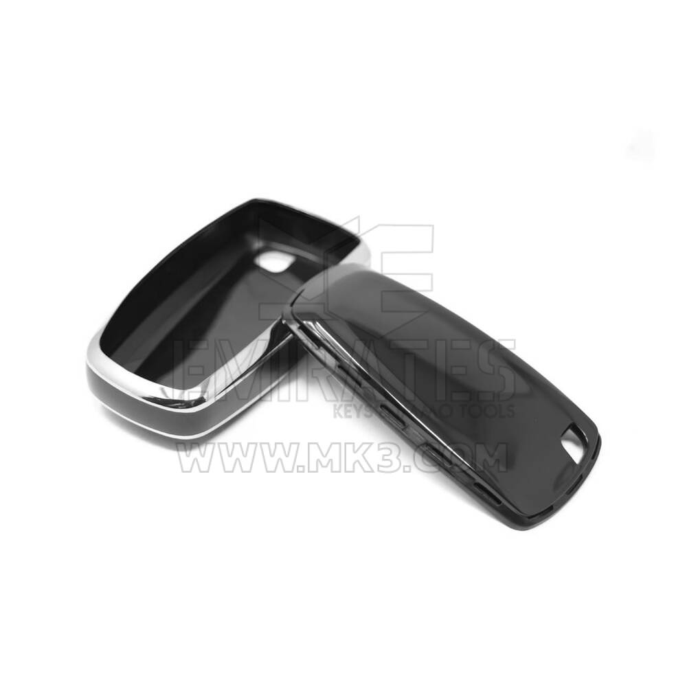 New Aftermarket Nano High Quality Cover For Ford Remote Key 5 Button Black Color Silver Frame Ford-B11Y5 | Emirates Keys