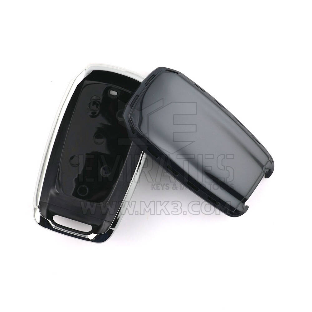 New Aftermarket Nano High Quality Cover For Jeep Remote Key 4 Button Black Color Silver Frame Jeep-D11Y4 | Emirates Keys