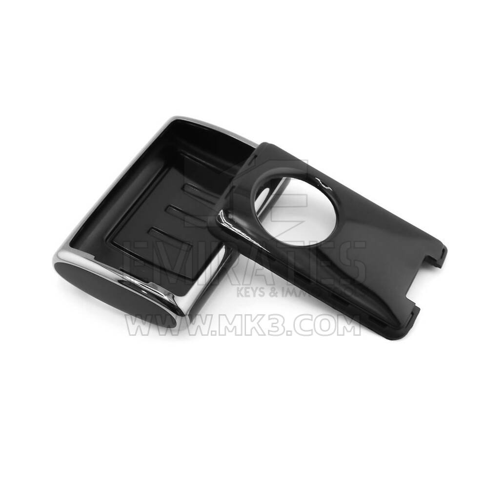 New Aftermarket Nano High Quality Cover For Cadillac Remote Key 5 Button Black Color Silver Frame CDLC-C11Y5 | Emirates Keys