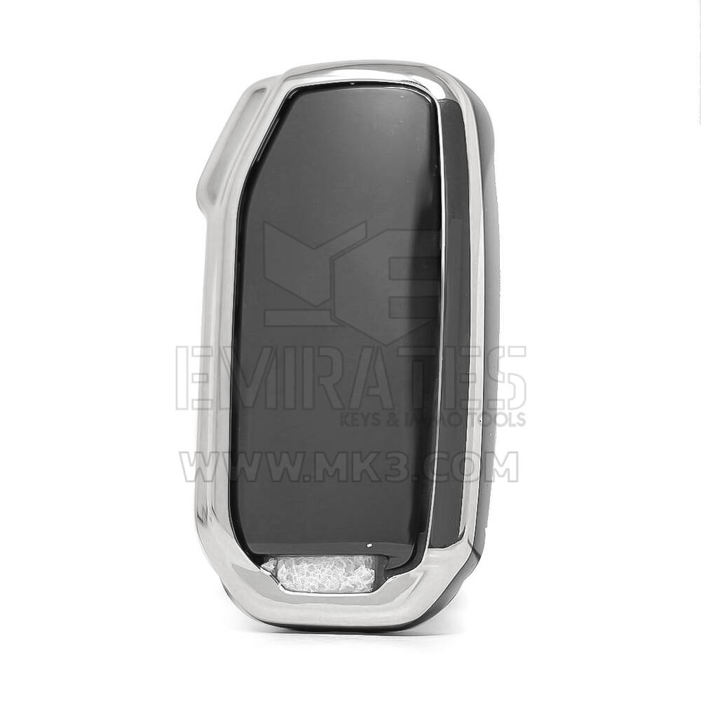 Nano Cover For KIA Remote Key 5 Button Black Color Silver Frame KIA-C11Y5 | MK3