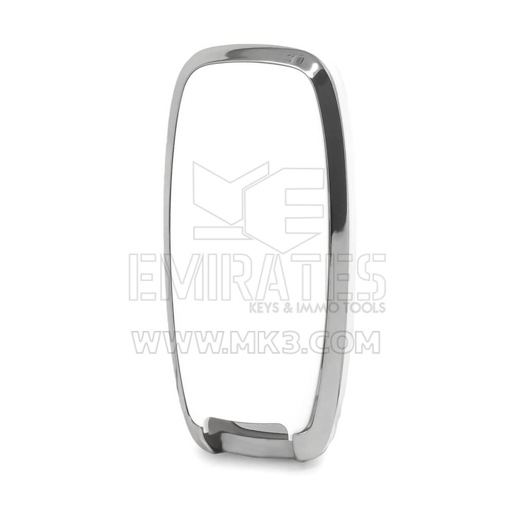 Nano Cover For Nissan Remote Key 3 Button White Color Silver Frame NS-C11Y3A | MK3
