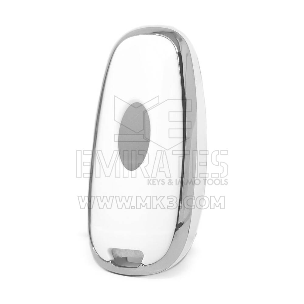 Нано-чехол для дистанционного ключа Hyundai с 4 кнопками, черная, белая, серебристая оправа, HY-H11Y4A | MK3