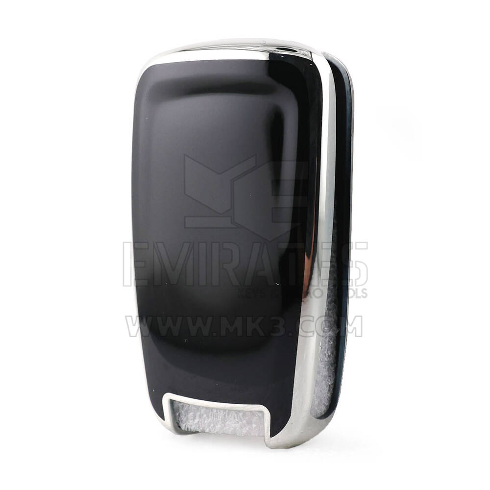Nano Cover For Chevrolet Remote Key 3 Button Black Color Silver Frame CRL-A11Y3 | MK3