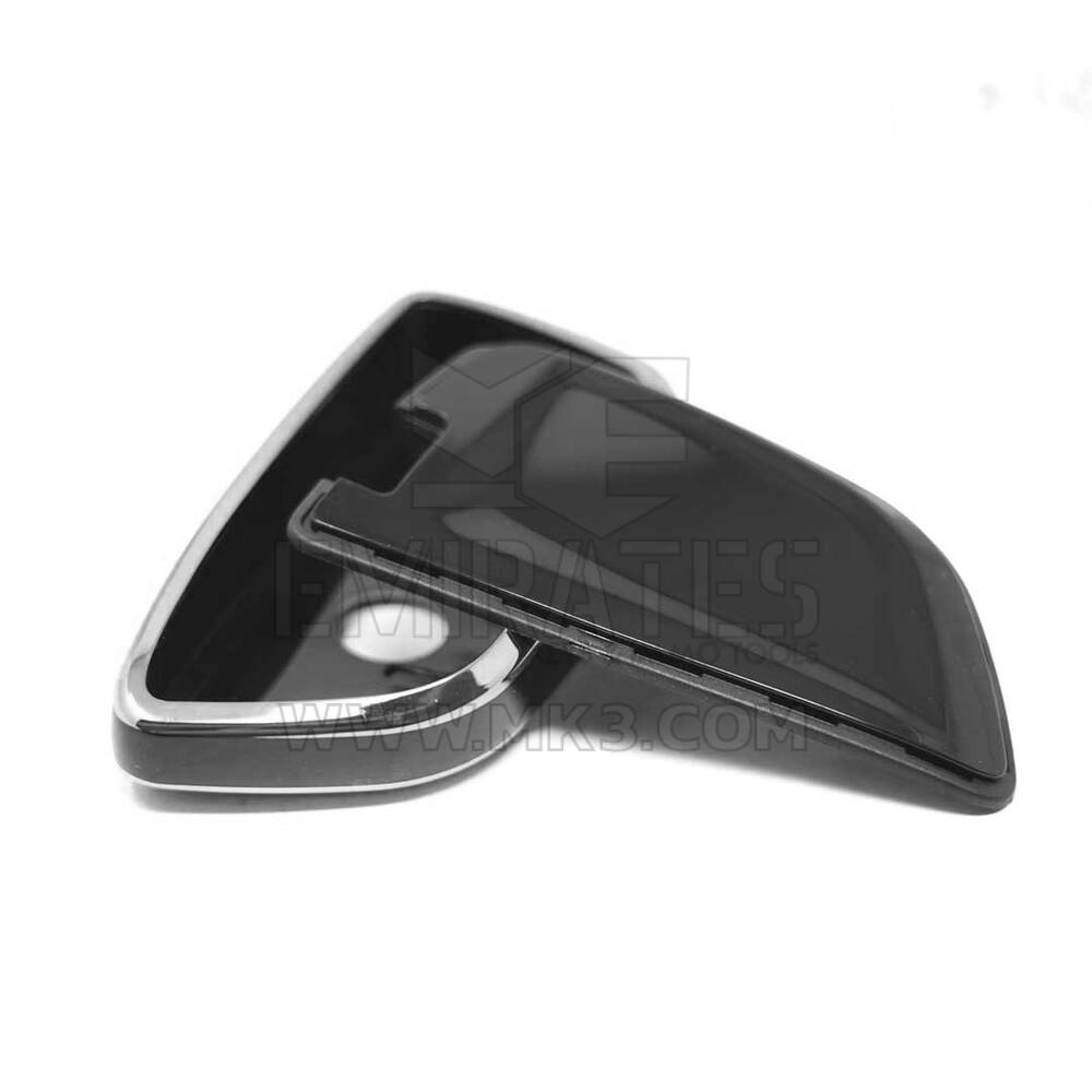 New Aftermarket Nano High Quality Cover For BMW Remote Key 3 Button Black Color Silver Frame BMW-B11Y3 | Emirates Keys