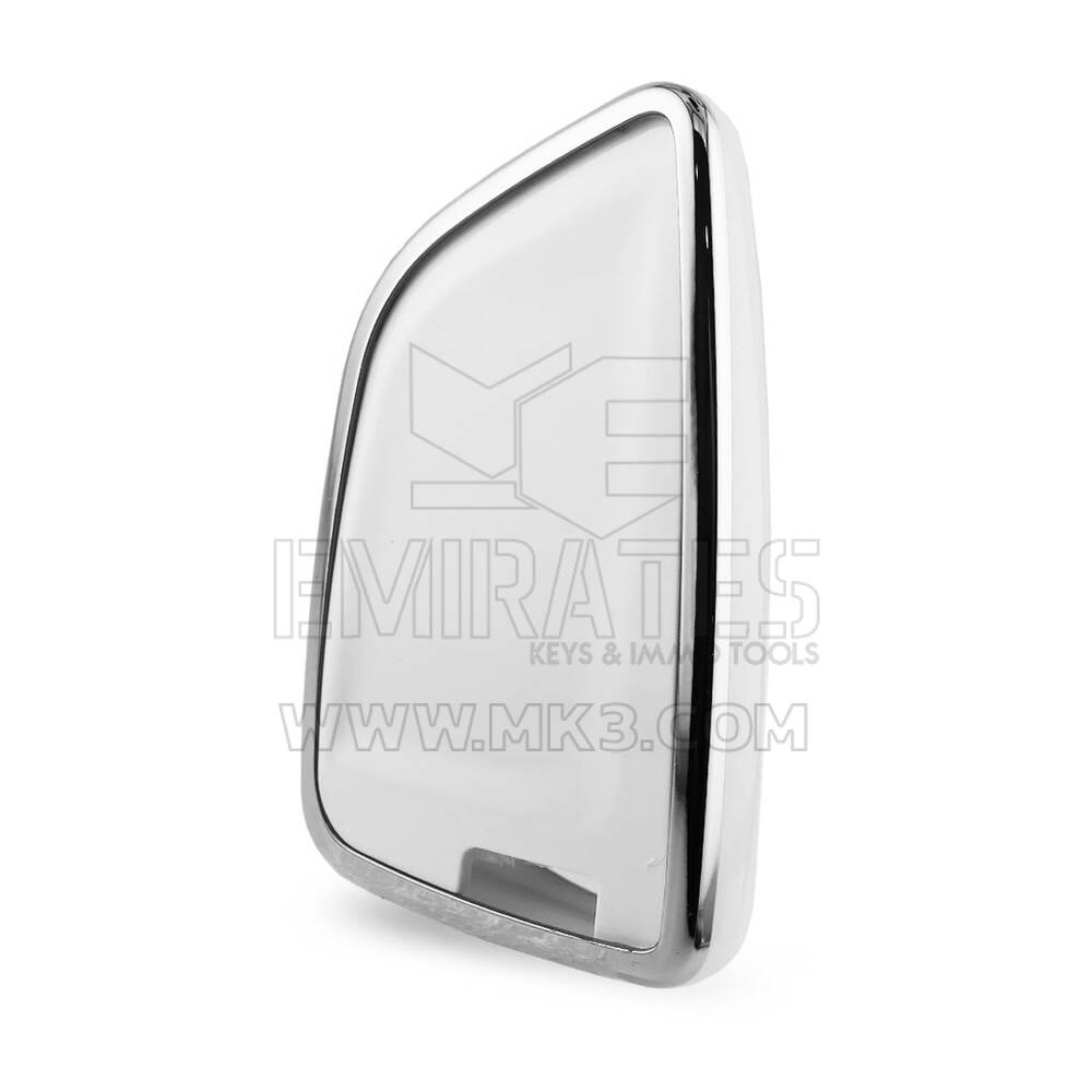 Nano Cover For BMW Remote Key 3 Button White Color Silver Frame BMW-B11Y3 | MK3