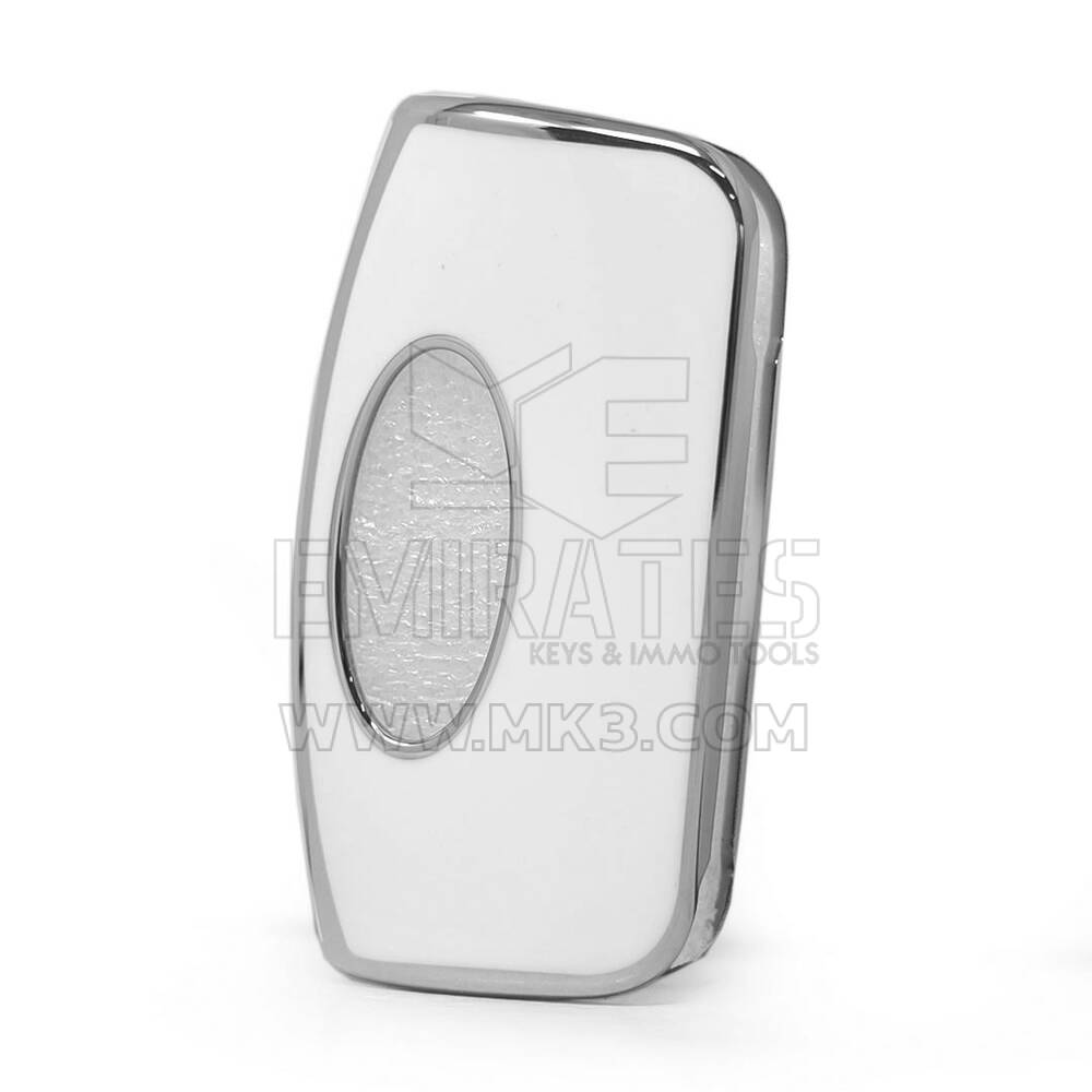 Nano Cover For Ford Remote Key 3 Button White Color Silver Frame Ford-G11Y | MK3