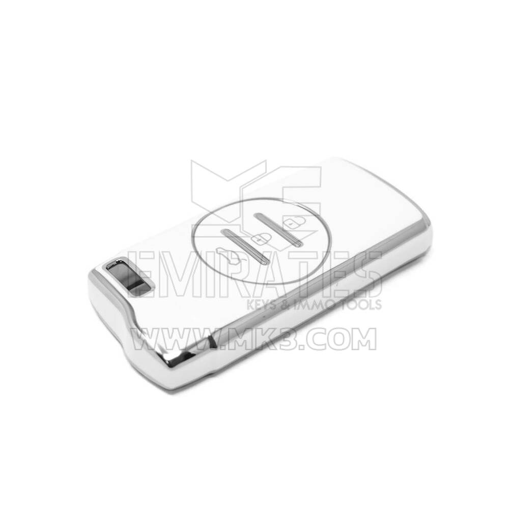 New Aftermarket Nano High Quality Cover For Chery Remote Key 3 Button White Color Silver Frame CR-D11Y | Emirates Keys