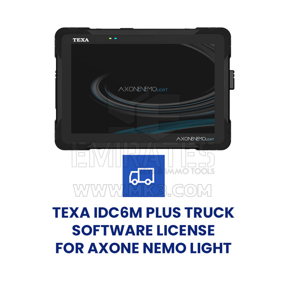 Licença de software para caminhão TEXA IDC6m PLUS para AXONE NEMO LIGHT (P2502000000000)