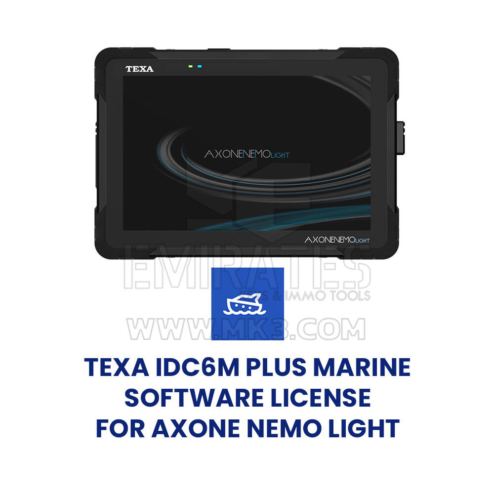 Licença de software TEXA IDC6m PLUS MARINE para AXONE NEMO LIGHT (P2509000000000)