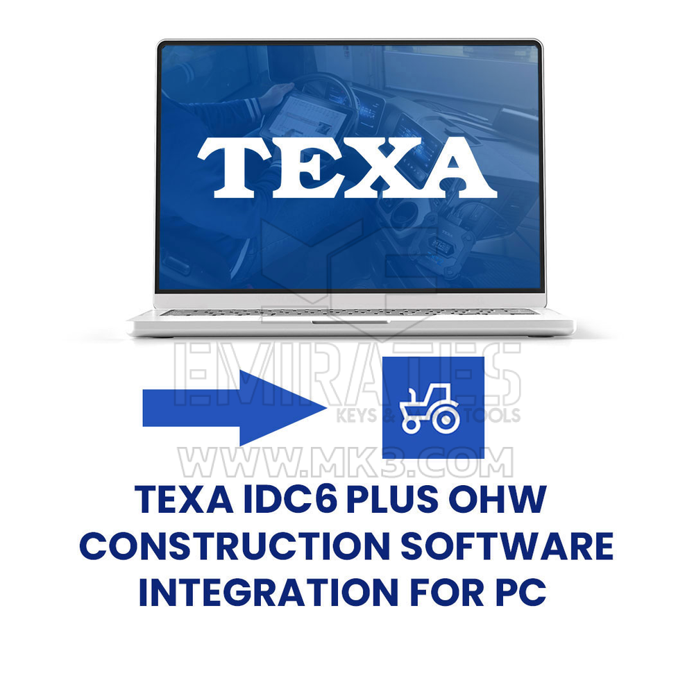 Atualização Texa IDC6 Plus OHW CONSTRUCTION para PC (P230B000000030)