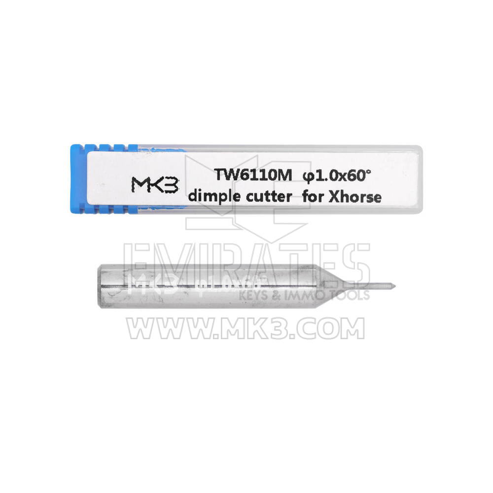 Sonda puntata tracciante in carburo tipo p-1205 - φ1.0x6Dx40x60°