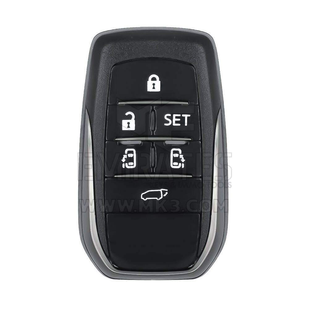 Keydiy KD Universal Smart Remote Key 6 Buttons Toyota Type TB01-6 (Glossy)