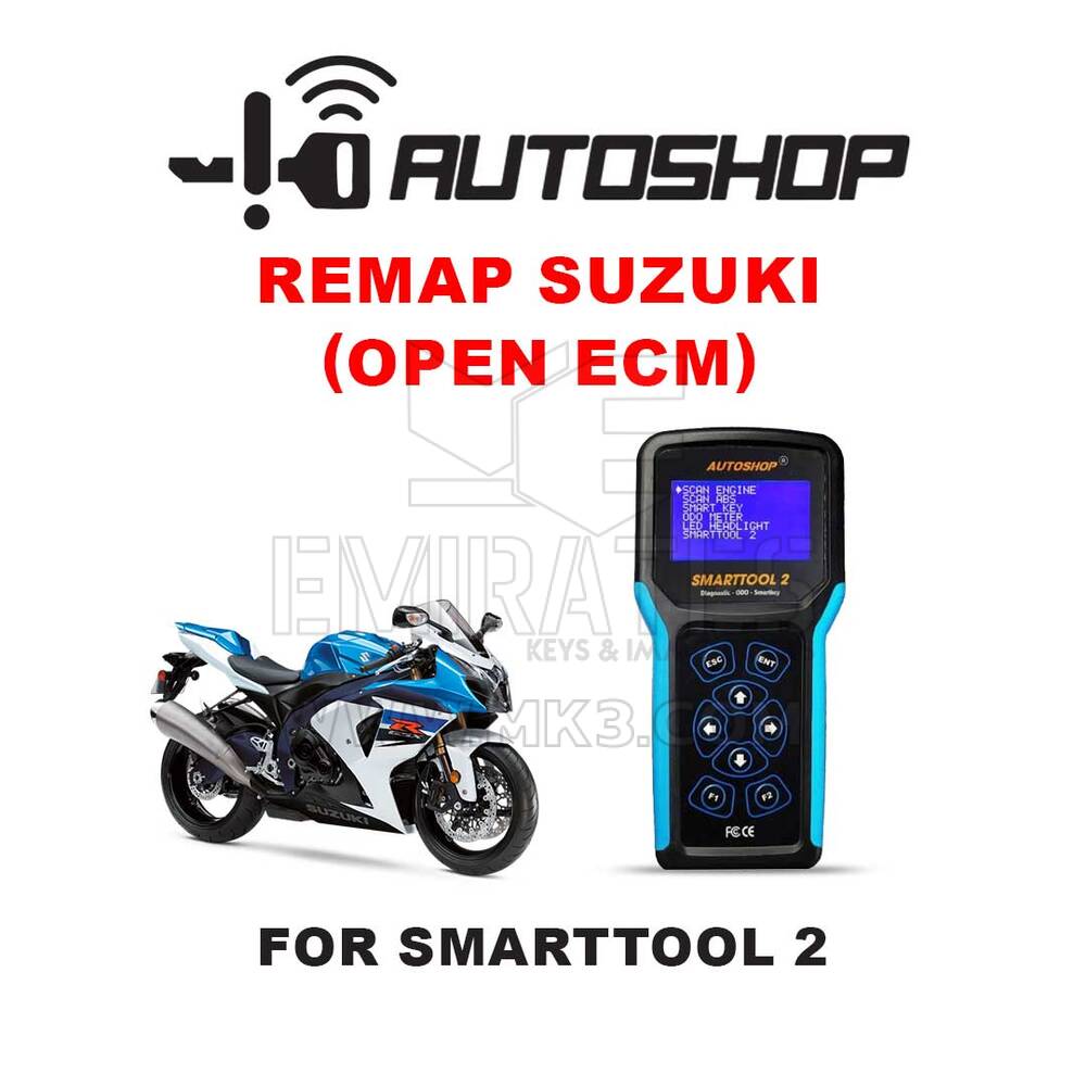 Autoshop Remap Suzuki (Open Ecm) For Smarttool 2