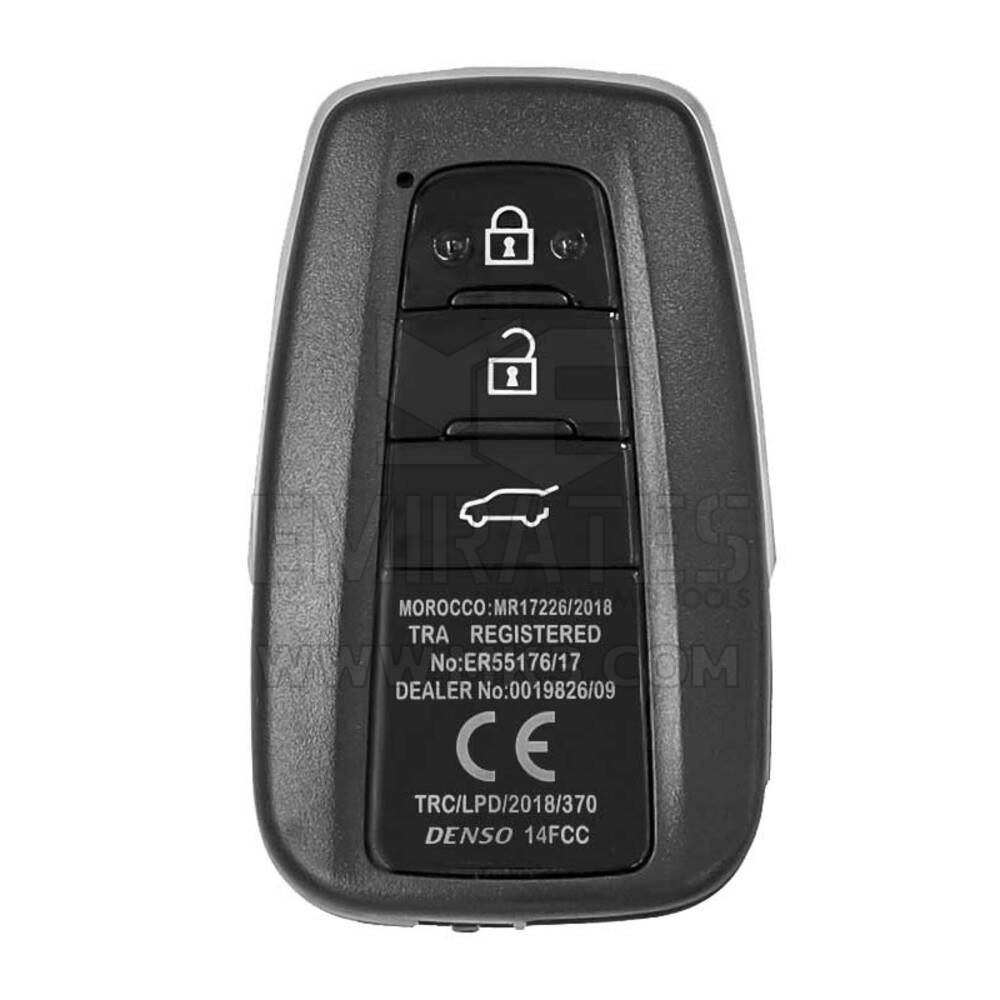 Toyota Land Cruiser Prado 2020-2023 Original Smart Remote Key 3 Buttons 433MHz 89904-60V60