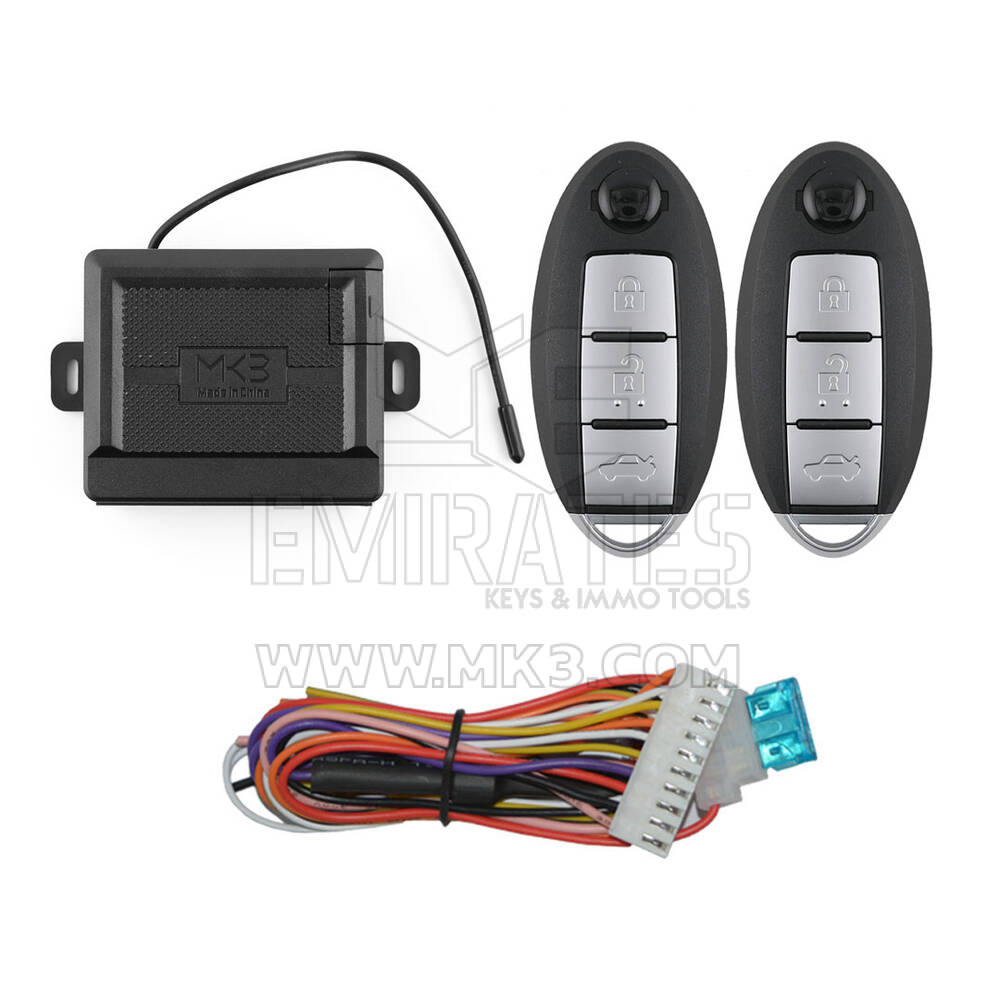 Keyless Entry System Universal 4 Buttons Nissan Model EG-007