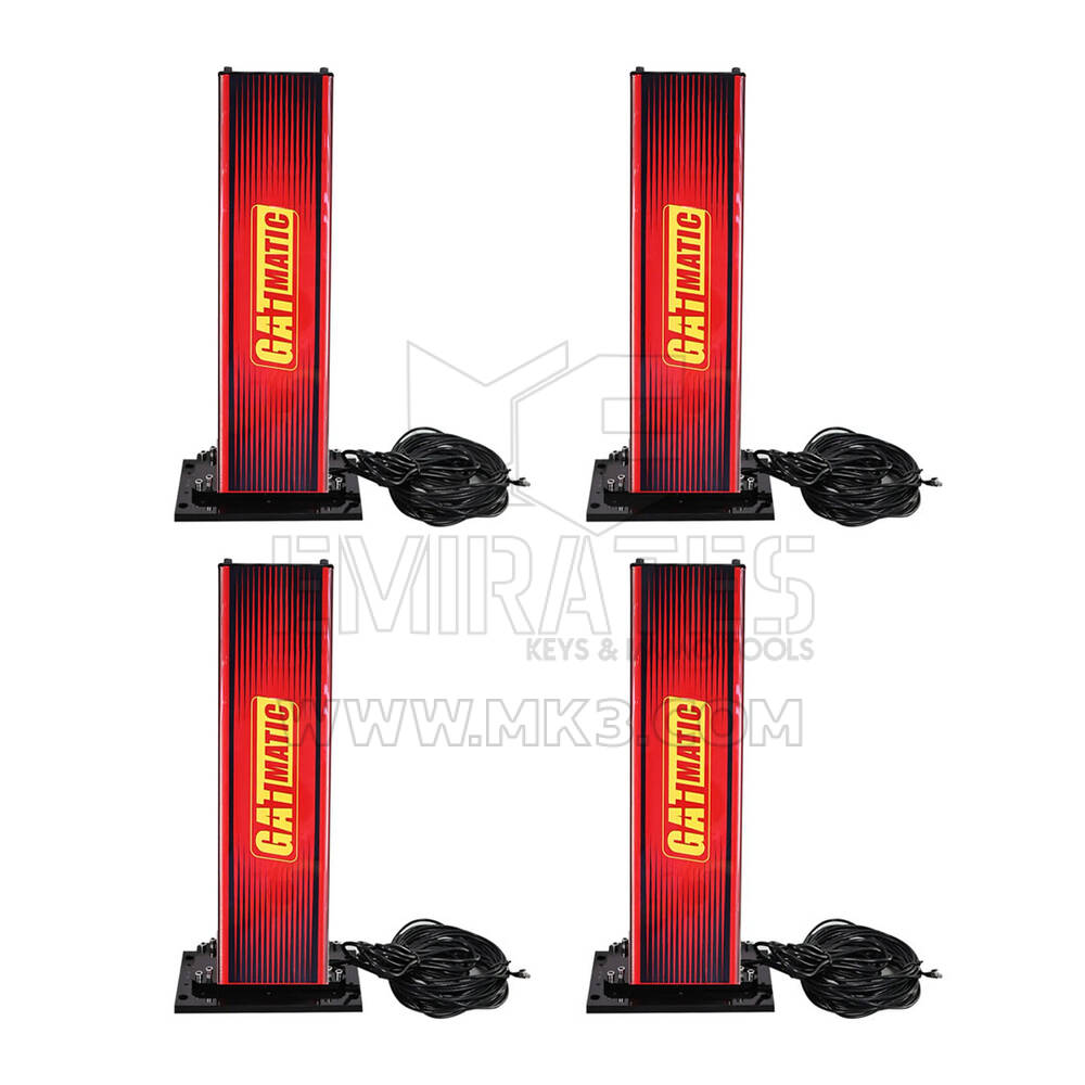 GATmatic (GA-800 ProB) è una tecnologia rivoluzionaria di allineamento dei veicoli che utilizza telecamere ad alta risoluzione, emettitore laser e modellazione 3D per ottenere dati di allineamento del telaio e delle ruote | Emirates Keys