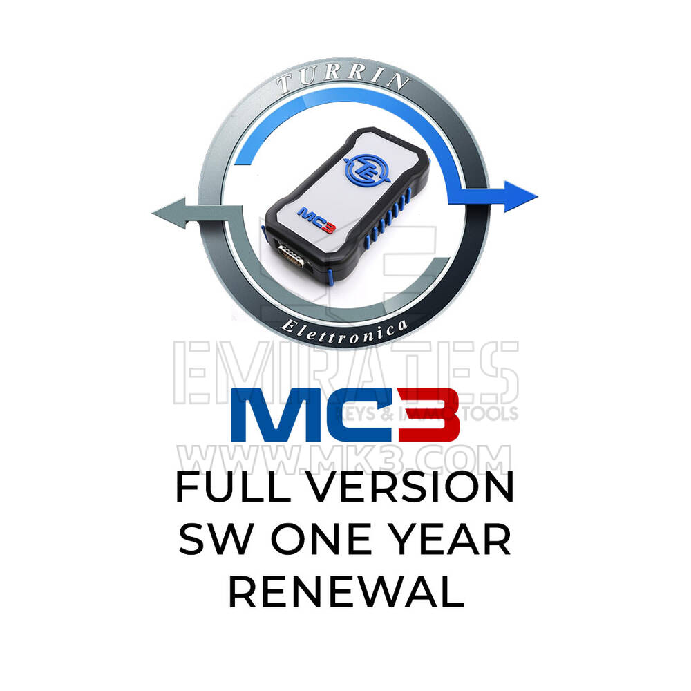 Turrin Elettronica MC3 Full Version SW One Year Renewal