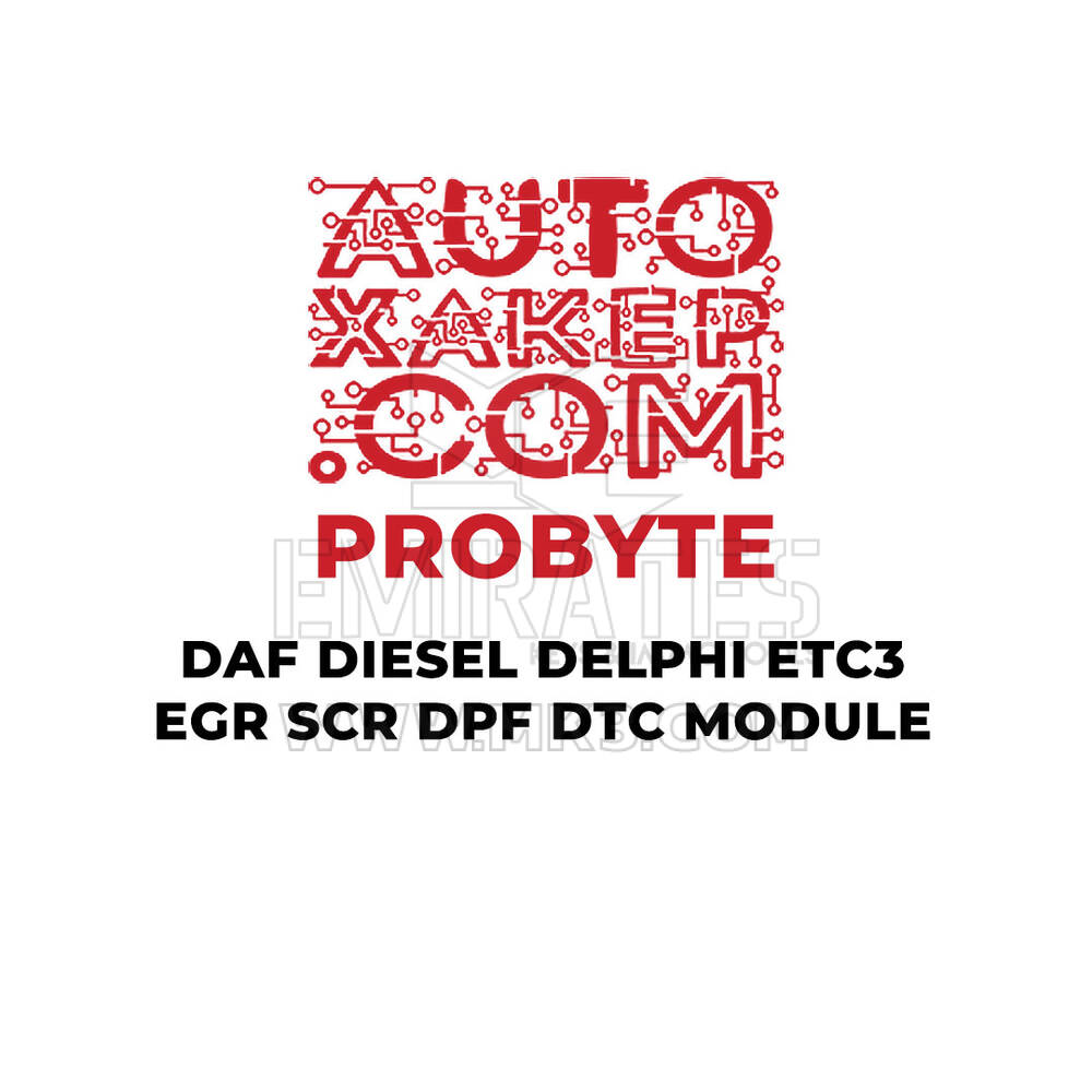 Module DTC ProByte DAF Diesel Delphi ETC3 EGR SCR DPF