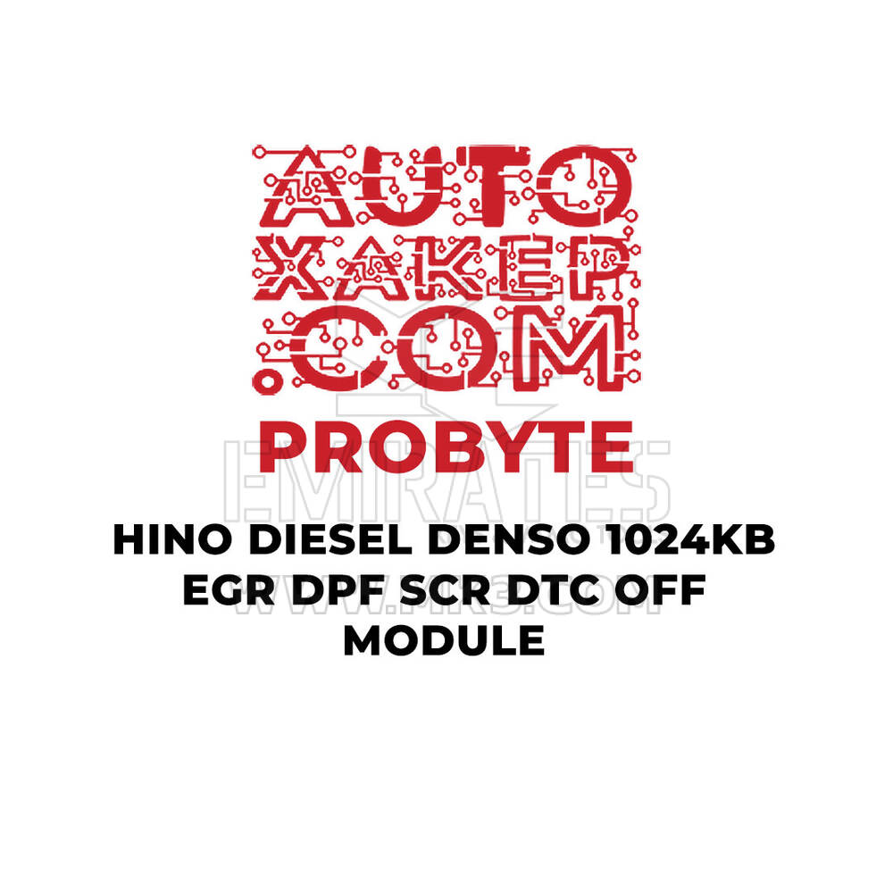 Module de désactivation du code défaut (DTC) ProByte Hino Diesel Denso 1024 Ko