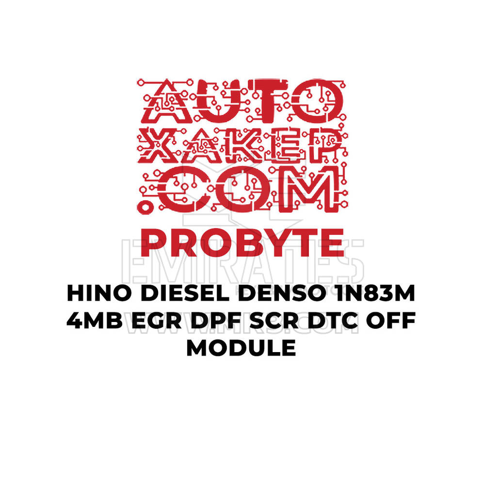 Module de désactivation du DTC ProByte Hino Diesel Denso 1N83M 4 Mo EGR DPF SCR