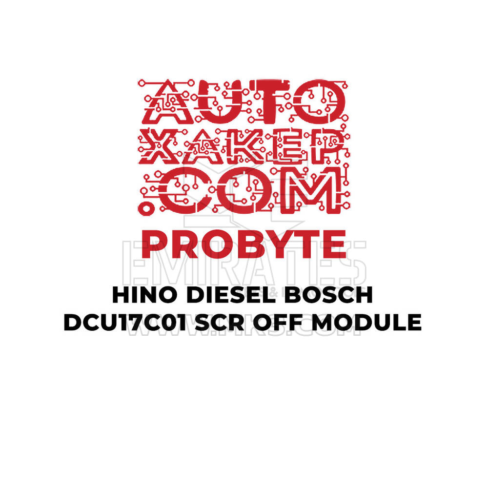 ProByte Hino Diesel Bosch DCU17C01 SCR OFF Modülü