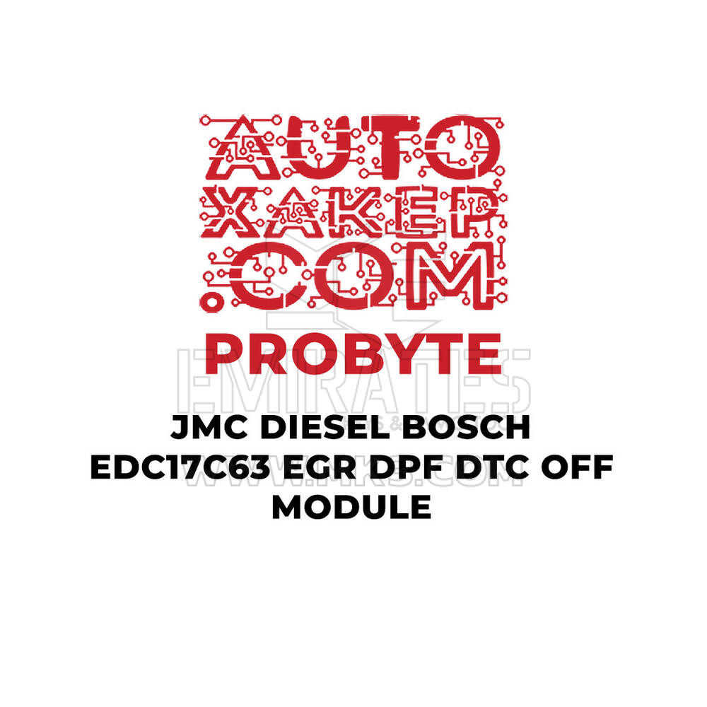 Module de désactivation du DPF EGR ProByte JMC Diesel Bosch EDC17C63