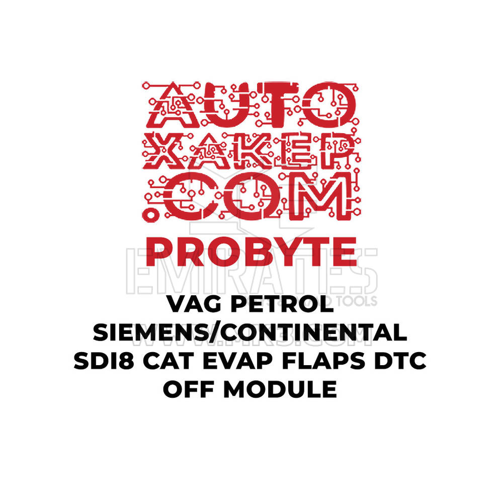ProByte VAG Petrol SIEMENS/CONTINENTAL SDI8 CAT EVAP FLAPS DTC OFF Module