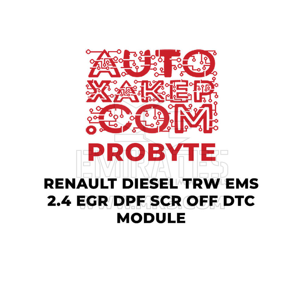 Módulo DTC ProByte Renault Diesel TRW EMS 2.4 EGR DPF SCR desactivado