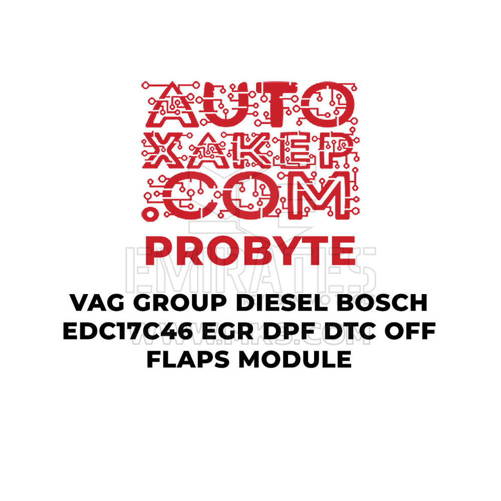Módulo ProByte VAG Group Diesel Bosch EDC17C46 EGR DPF DTC OFF FLAPS