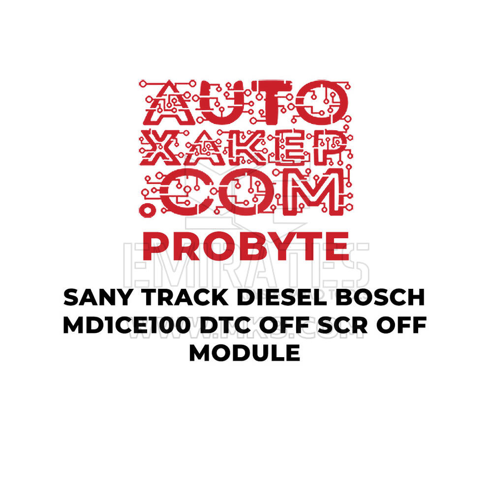 Module ProByte SANY TRACK Diesel Bosch MD1CE100 DTC OFF SCR OFF