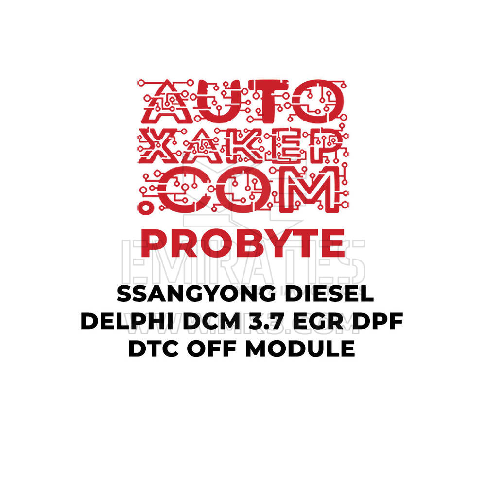 Módulo de desactivación de DTC para DPF y EGR ProByte SsangYong Diesel Delphi DCM 3.7
