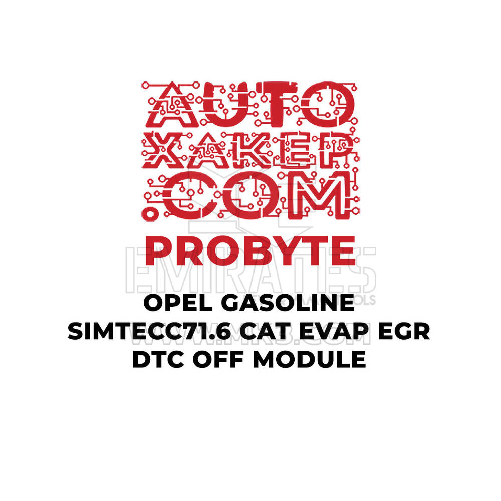 ProByte Opel Gasoline Simtecc71.6 CAT EVAP EGR DTC OFF Module