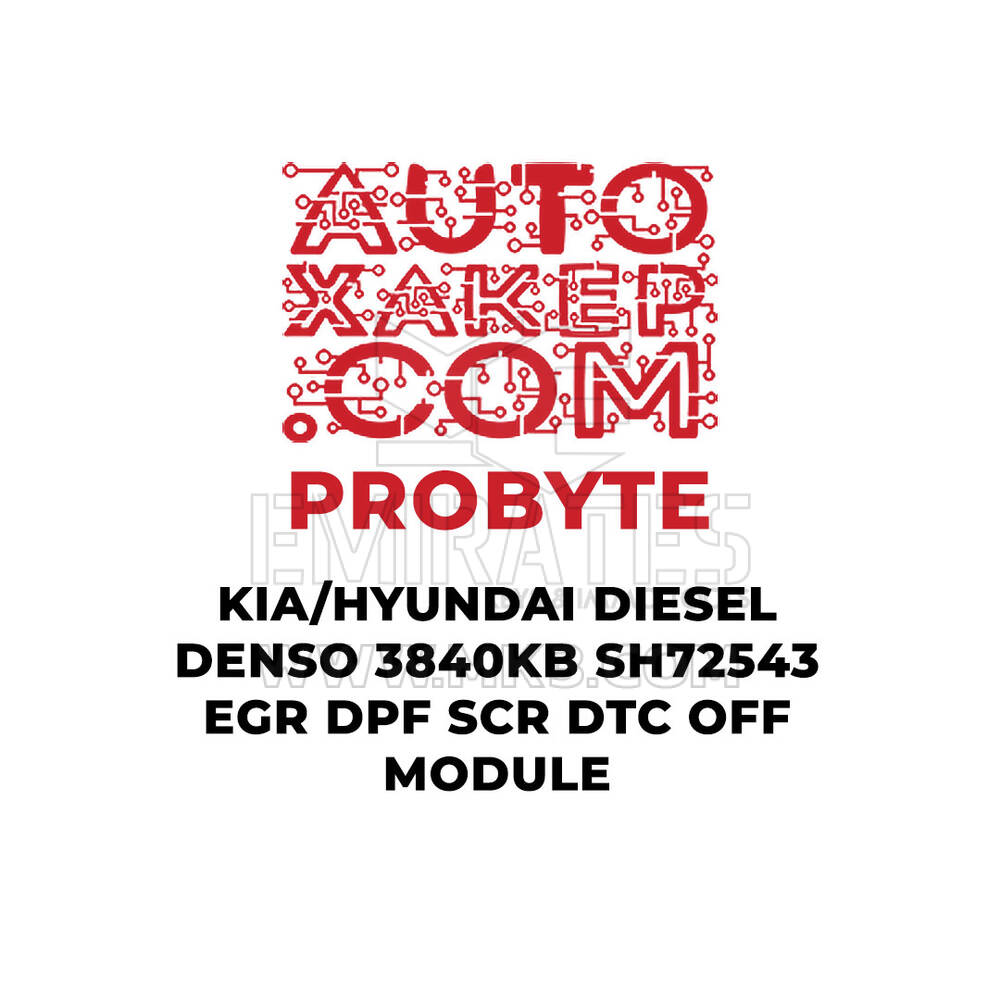 ProByte KIA / Hyundai Diesel Denso 3840KB Sh72543 EGR DPF SCR DTC OFF Module