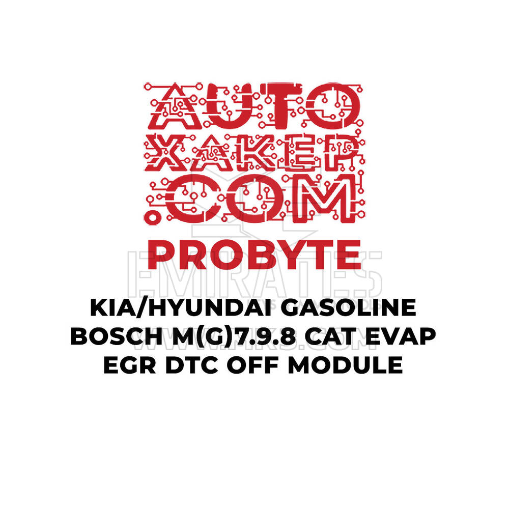 ProByte KIA / Hyundai Gasoline Bosch M(G)7.9.8 CAT EVAP EGR DTC off Module
