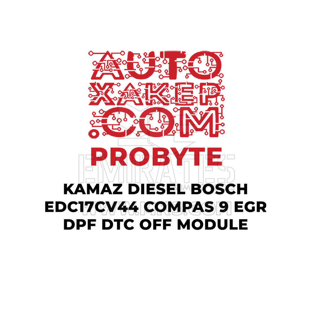 ProByte Kamaz Diesel Bosch EDC17CV44 Compas 9 EGR DPF DTC OFF Module