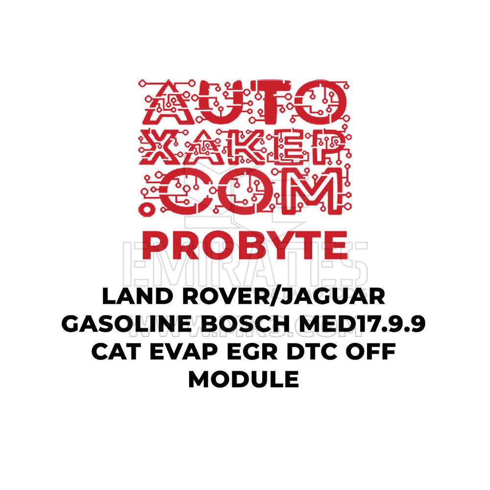 ProByte Land Rover / Jaguar Gasolina Bosch MED17.9.9 CAT EVAP EGR DTC Módulo desligado