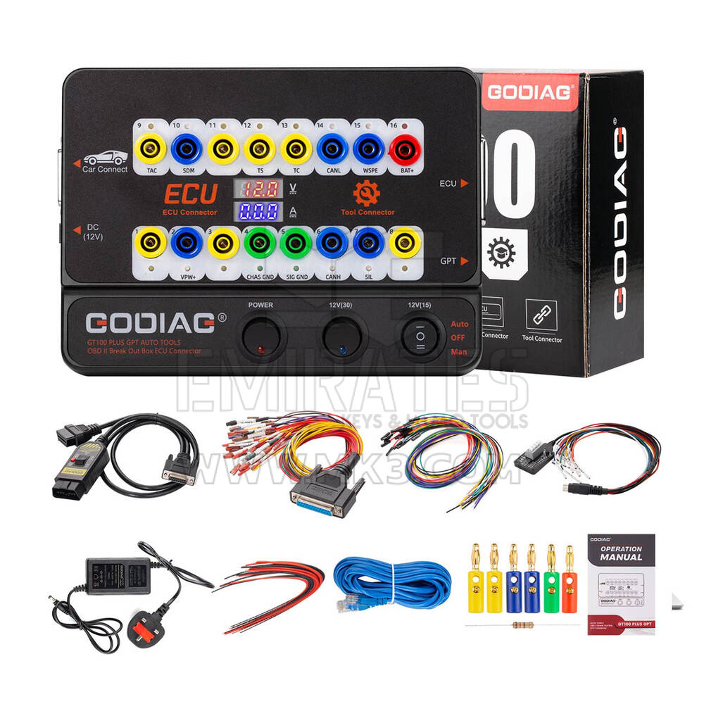 Godiag GT100 Plus Gpt Enet Doip 24V-12V Auto Tools | MK3