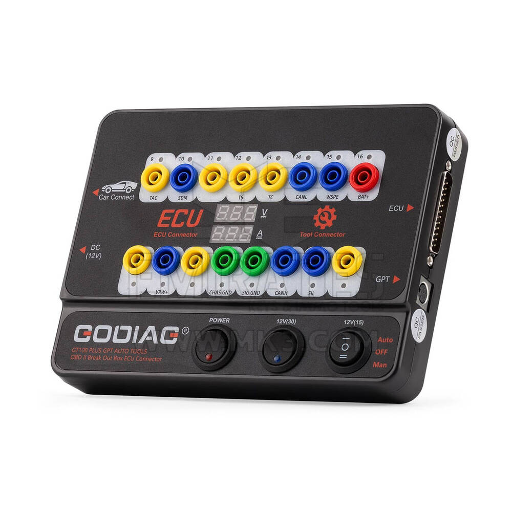 New Godiag GT100 Plus Gpt Enet Doip 24V-12V Auto Tools OBD II Break Out Box ECU Connector | Emirates Keys
