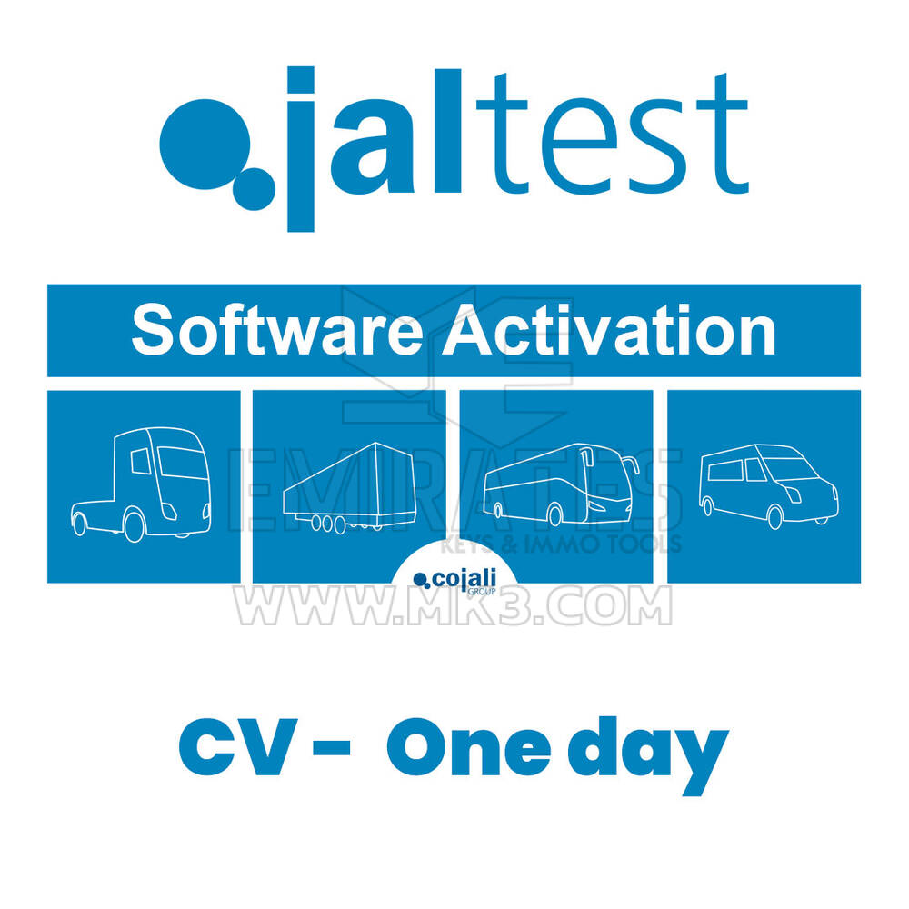 Jaltest CV - 29046 Attivazione della licenza d'uso - Un giorno