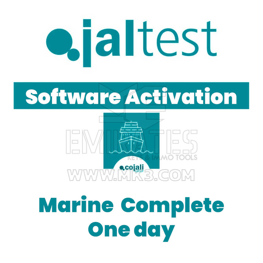 Jaltest Marine Complete - 74602006 Attivazione della licenza d'uso - Un giorno