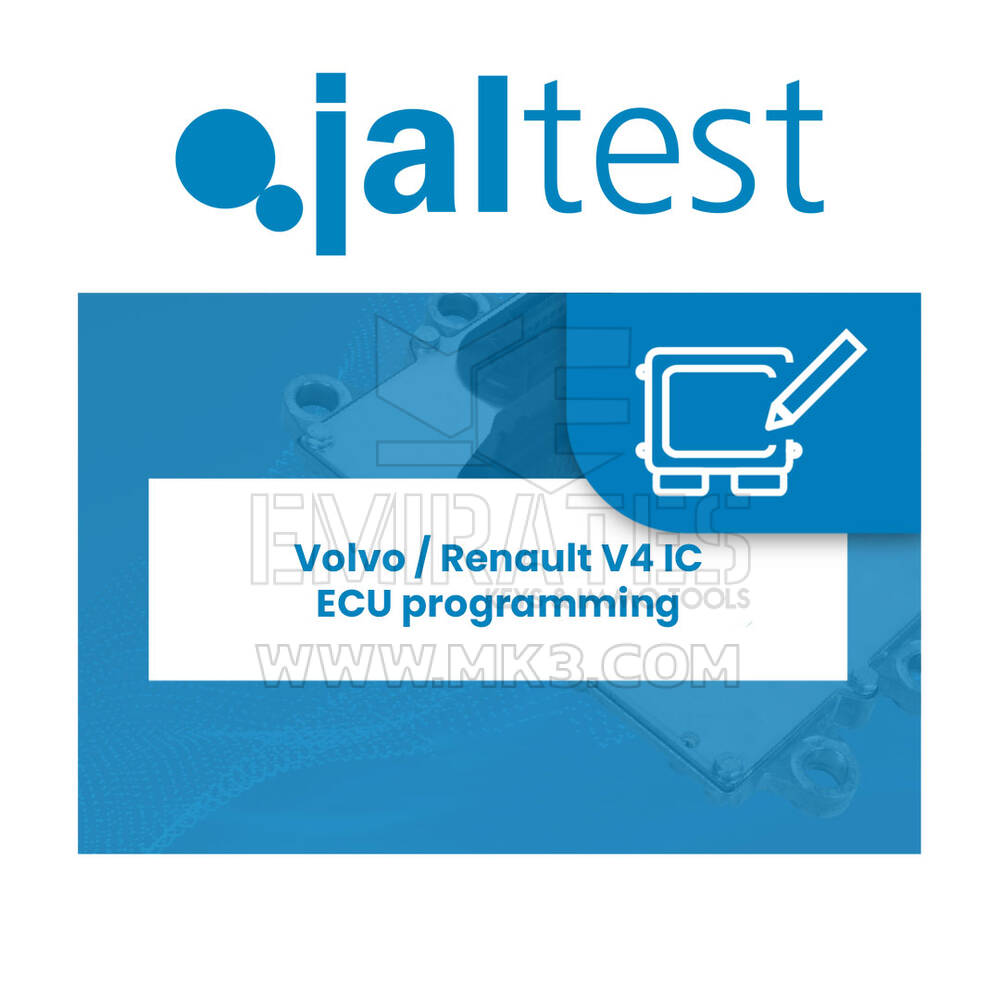 Jaltest JCS - 70810045 Programmazione ECU Volvo / Renault V4 IC