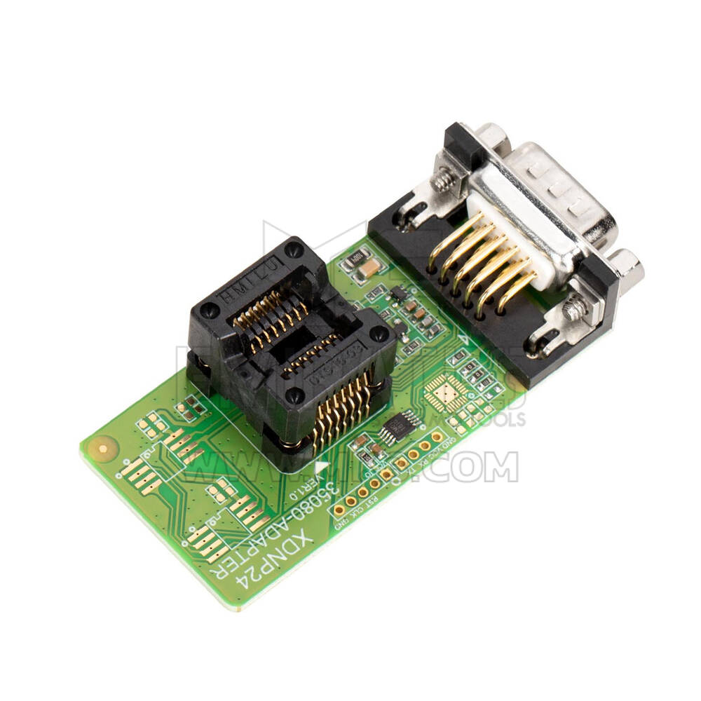 محول Xhorse XDNP24 الجديد الخالي من اللحام D80 / 35080 لأداة Xhorse Mini Prog / Multi Prog / VVDI Key Tool Plus لمسح وقراءة وكتابة مفتاح سيارة BMW الأصلية | Emirates Keys