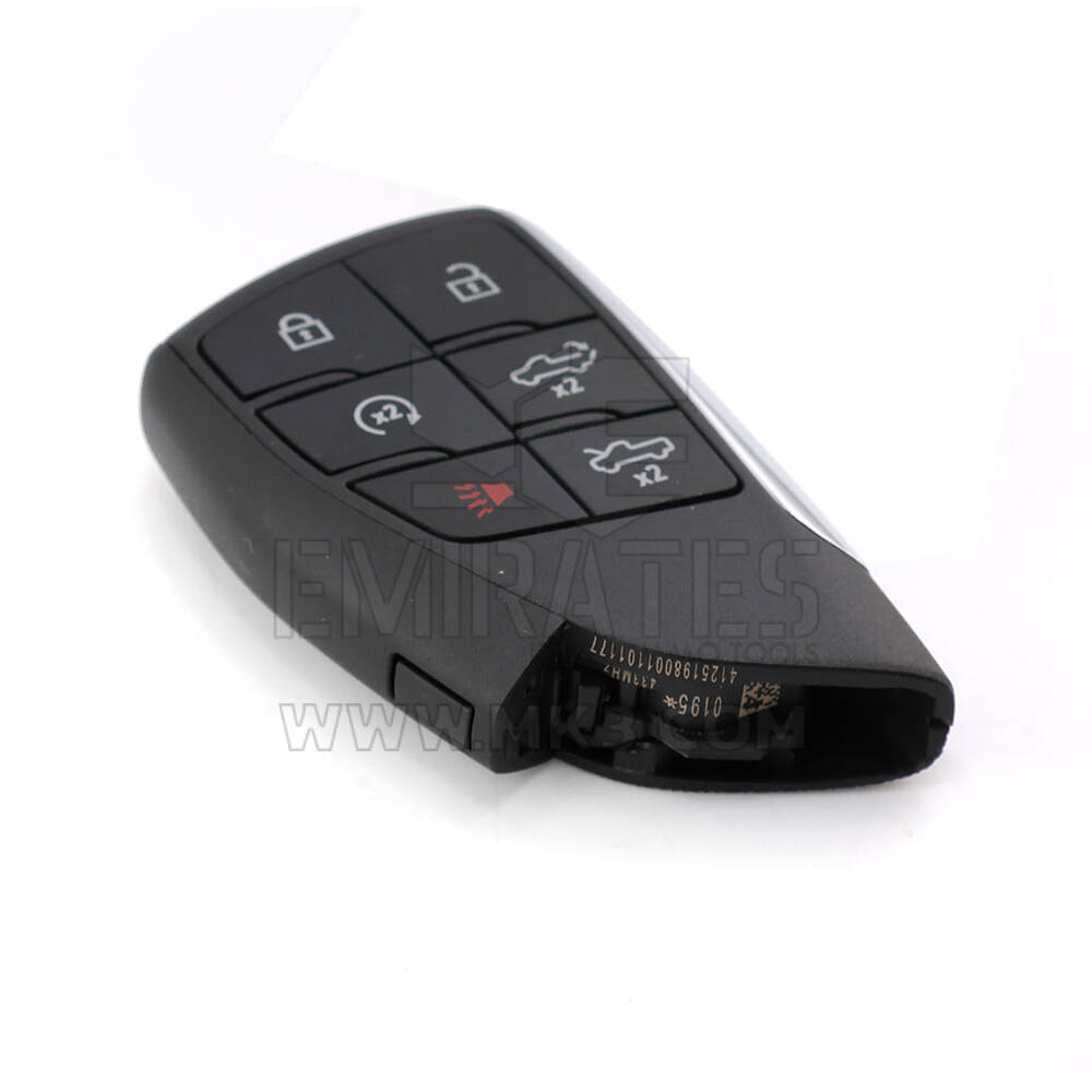 Like New Without Box Chevrolet Silverado EV 2025 Original Smart Remote Key 5+1 Buttons 433MHz OEM Part Number: 13560195 / 13558070 / 13560209 - FCC ID: YGOG21TB2 - IC: 4008C-G21TB2 | Emirates Keys