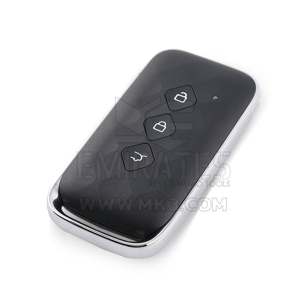 Like New Without Box Chevrolet Captiva 2024 Original Smart Remote Key 3 Buttons 433MHz Silver Logo | Emirates Keys