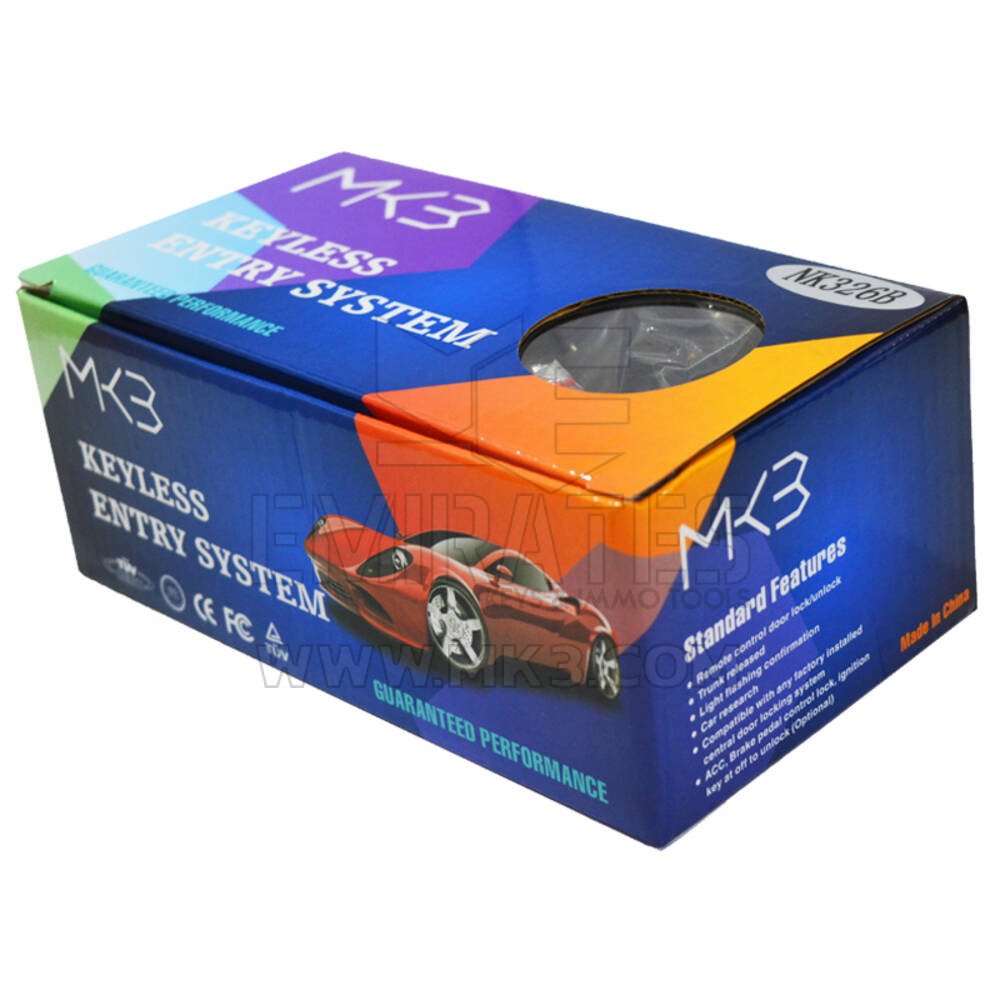 New Keyless Entry System Toyota 3 Buttons Model NK326B - Emirates Keys Keyless Entry & Engine Start Systems High Quality Best Prices