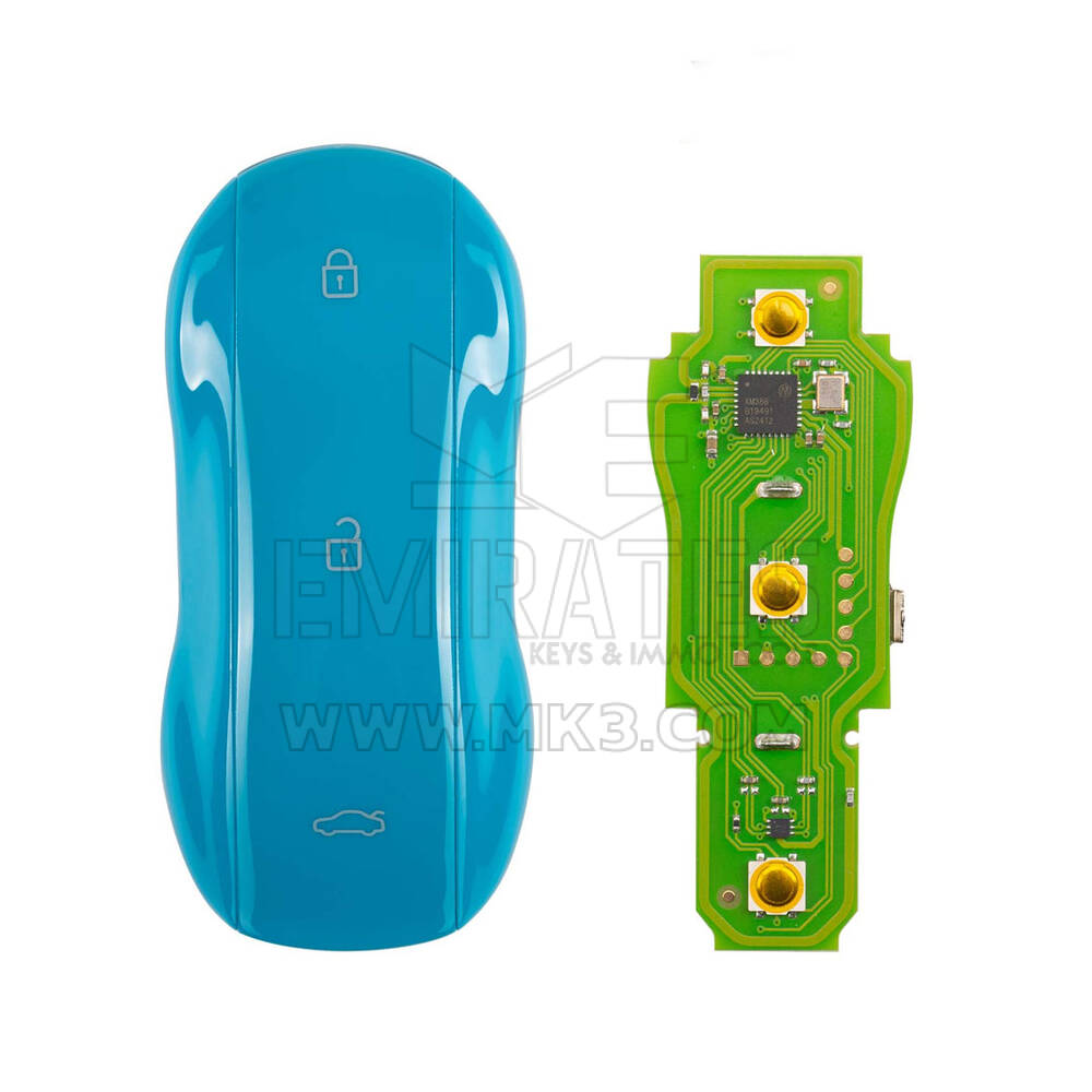 New Xhorse Universal XM38 TOY.T Smart Remote Key 3 Buttons Miami Blue Supercar Style XSSC24EN | Emirates Keys