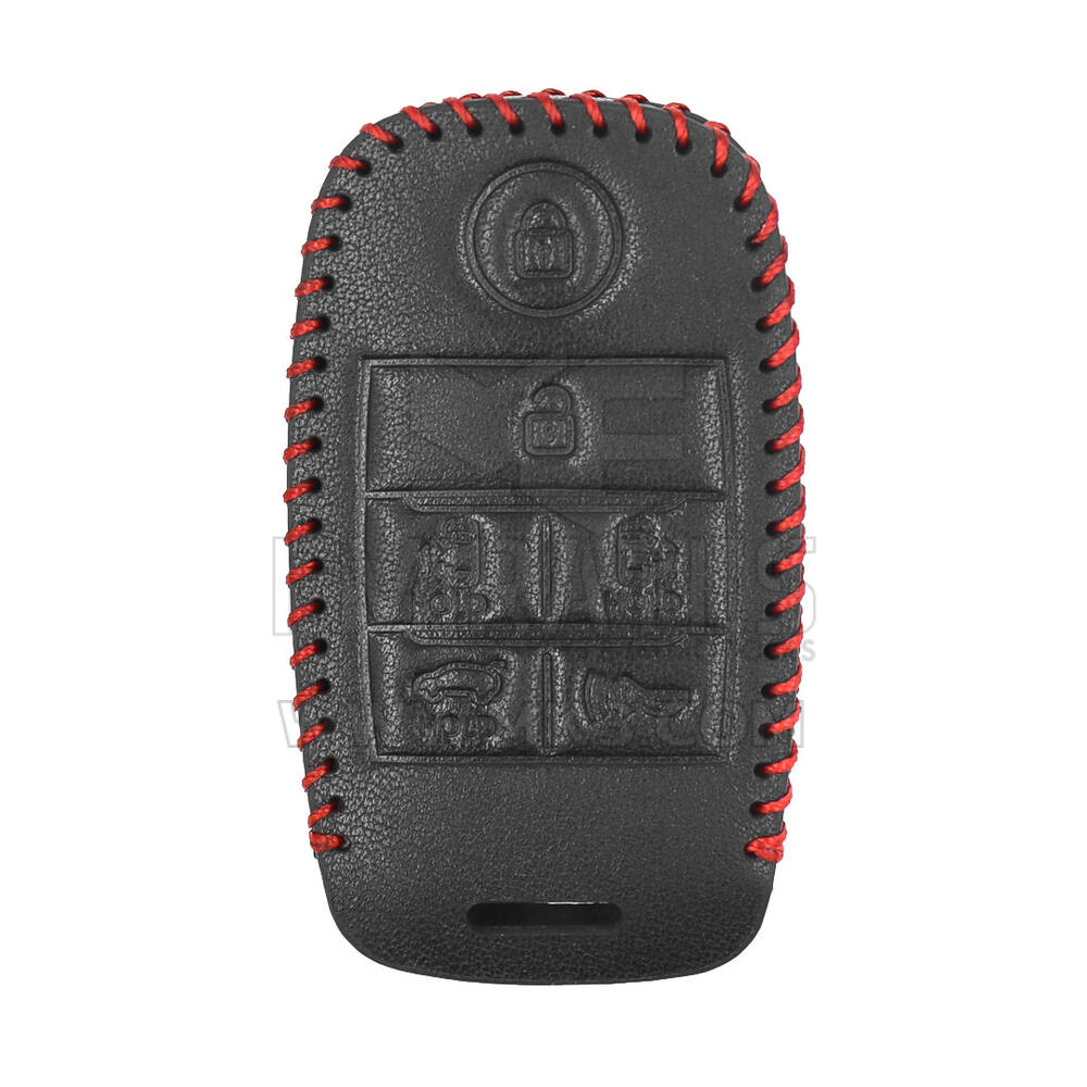 Кожаный чехол для Kia Smart Remote Key 5+1 Кнопки | МК3