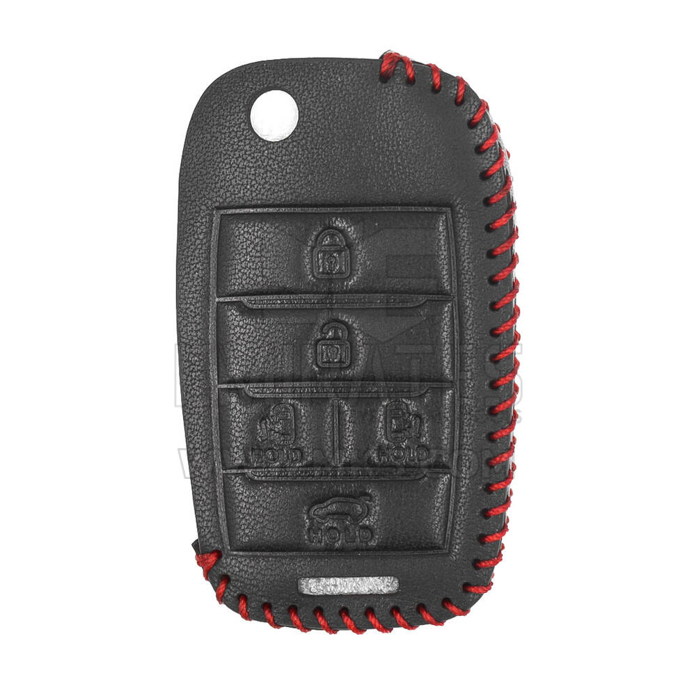 Кожаный чехол для Kia Flip Remote Key 5 кнопок | МК3
